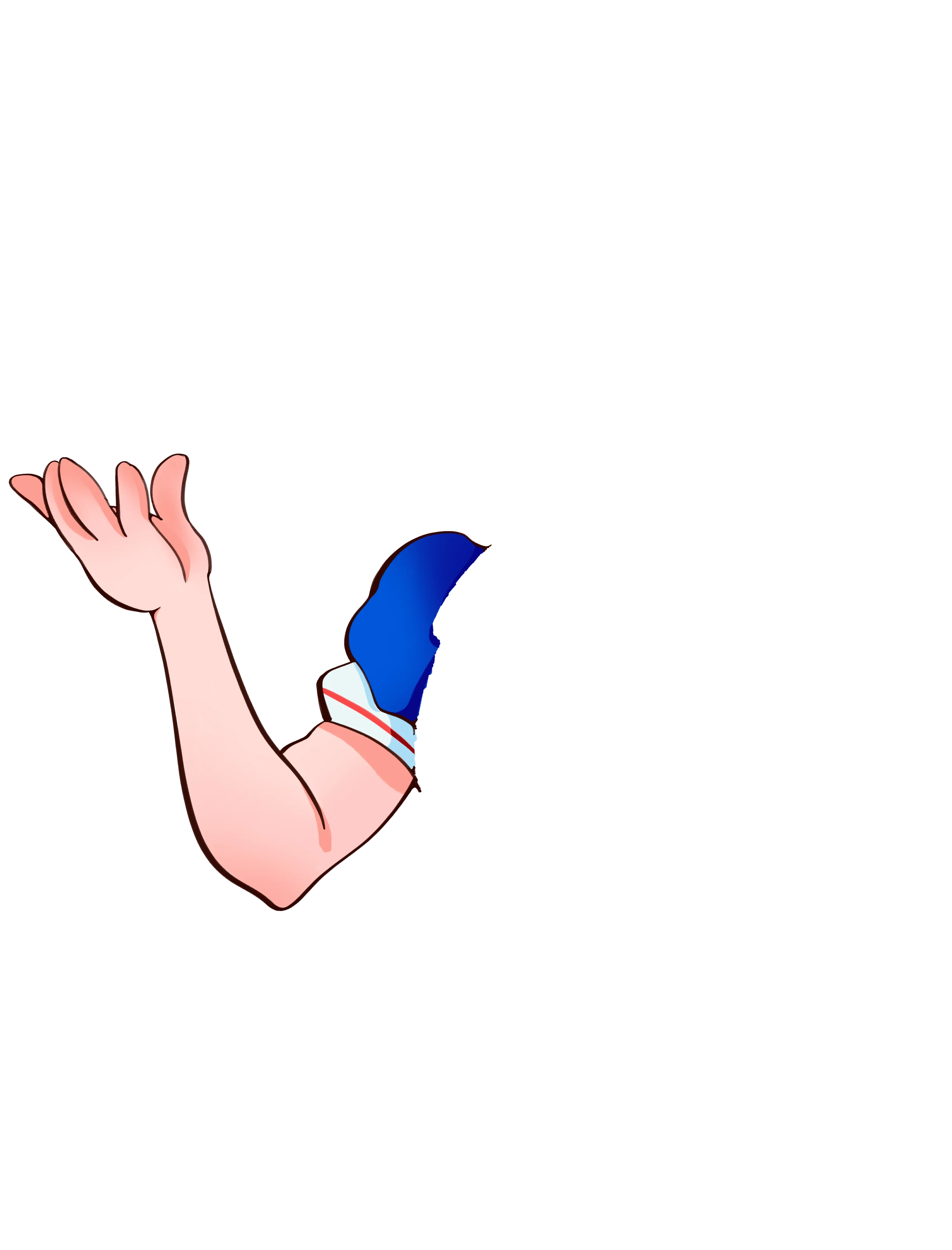 Braccio del personaggio